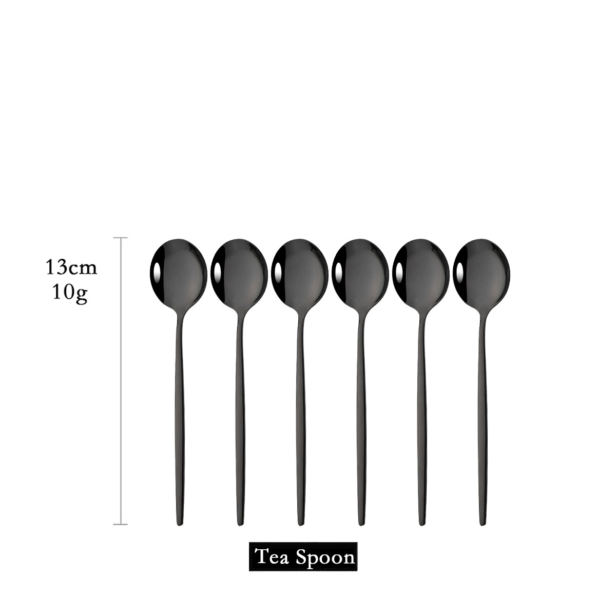 Gold Cutlery Flatware - Mini cucharas para revolver té y