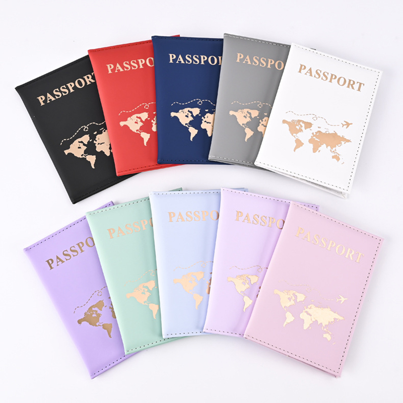 Leather Passport Cover - Funda protectora para pasaporte a la