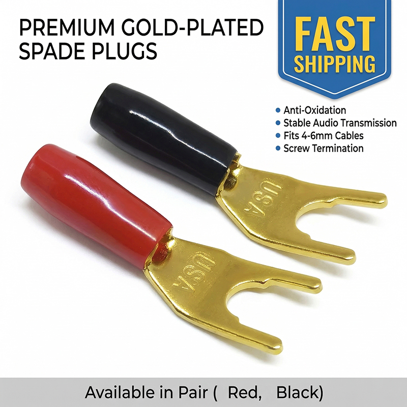 Gold Cutlery Flatware - Juego de 20 Conectores Tipo Banana