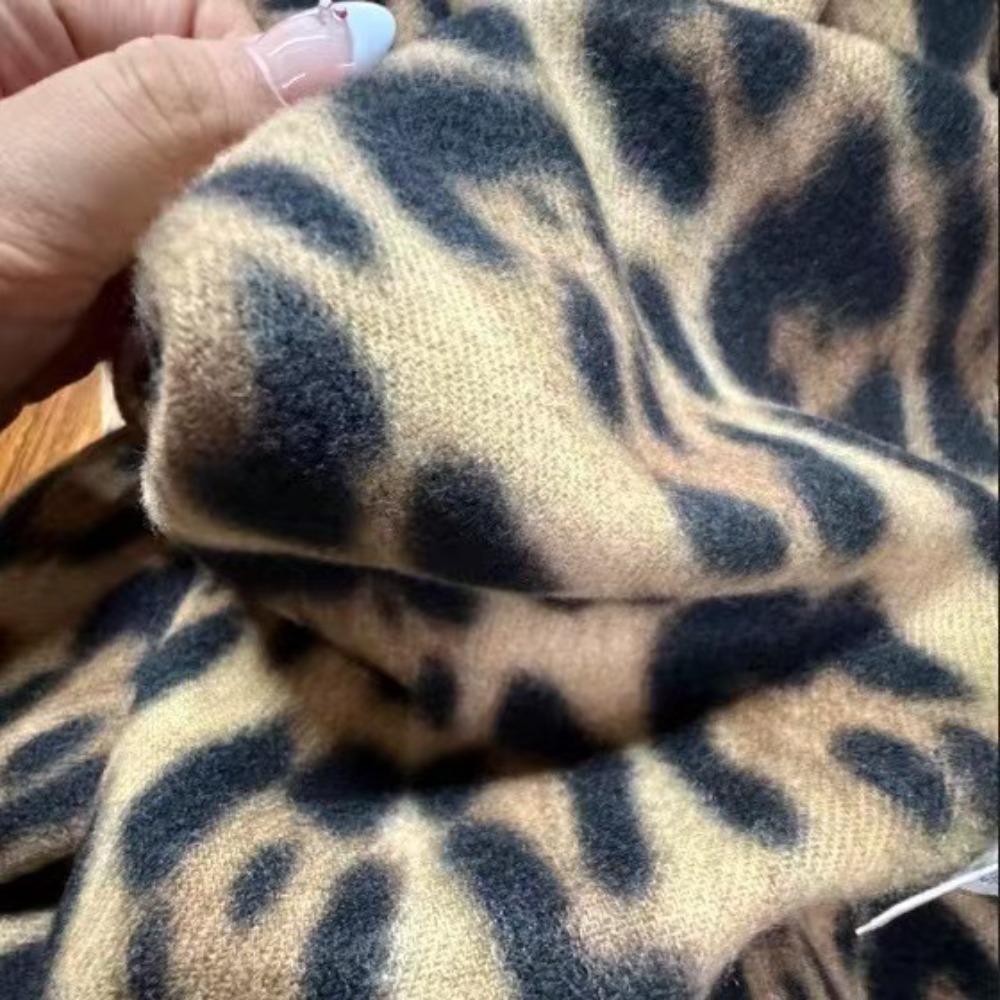 Bufanda de leopardo de diseño  - Cashmere Throw Blanket reseña y precio