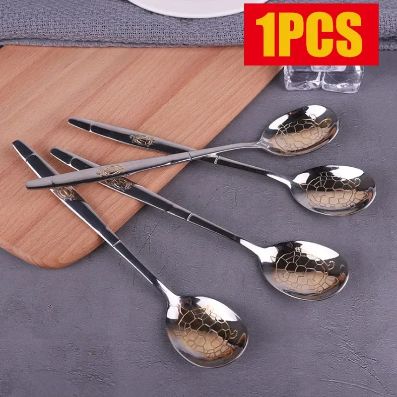 Cuchara de cena de 1 pieza, cu - Gold Cutlery Flatware reseña y precio