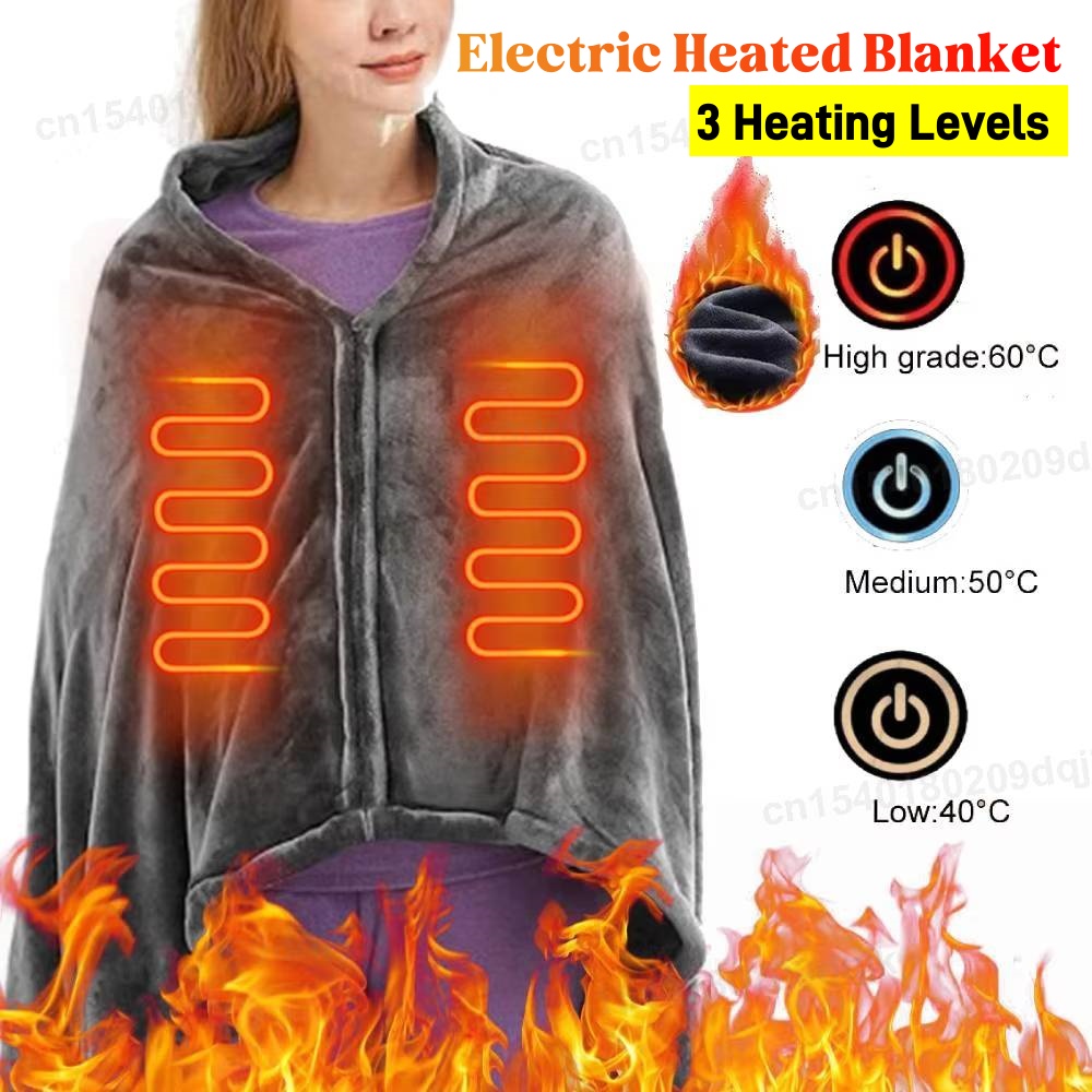 Manta calefactora eléctrica US - Cashmere Throw Blanket reseña y precio