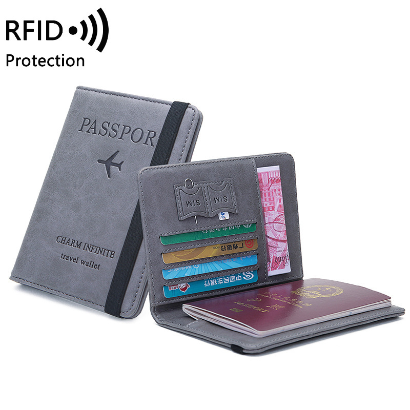 Porta pasaporte unisex de cuer - Leather Passport Cover reseña y precio