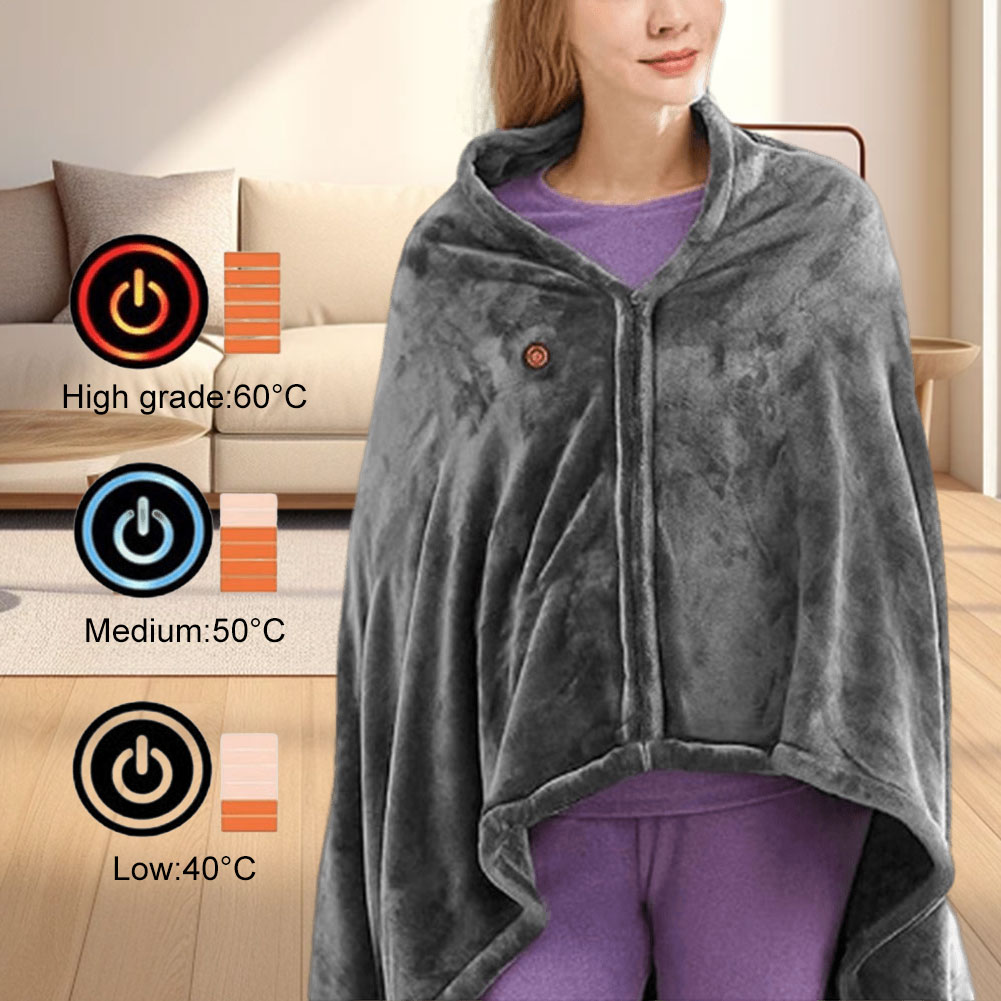 Manta eléctrica con calefacció - Cashmere Throw Blanket reseña y precio