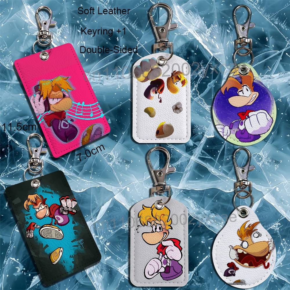 Tarjetero Rayman con llavero,  - Leather Card Wallet reseña y precio