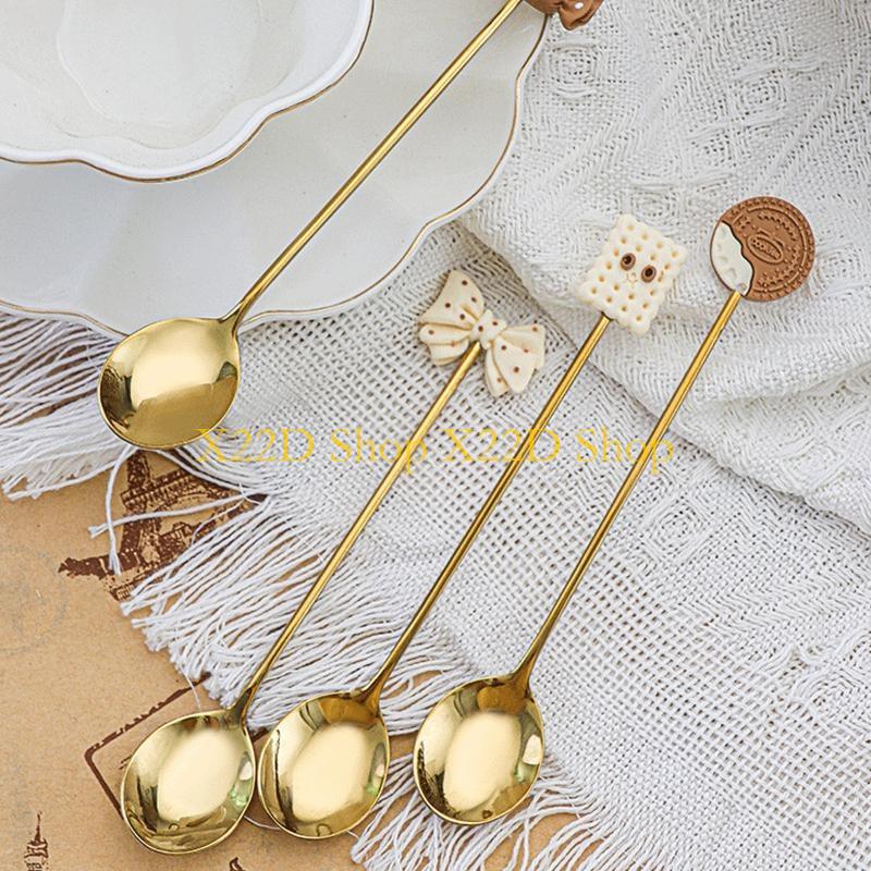 Cuchara postre antioxidante X2 - Gold Cutlery Flatware reseña y precio