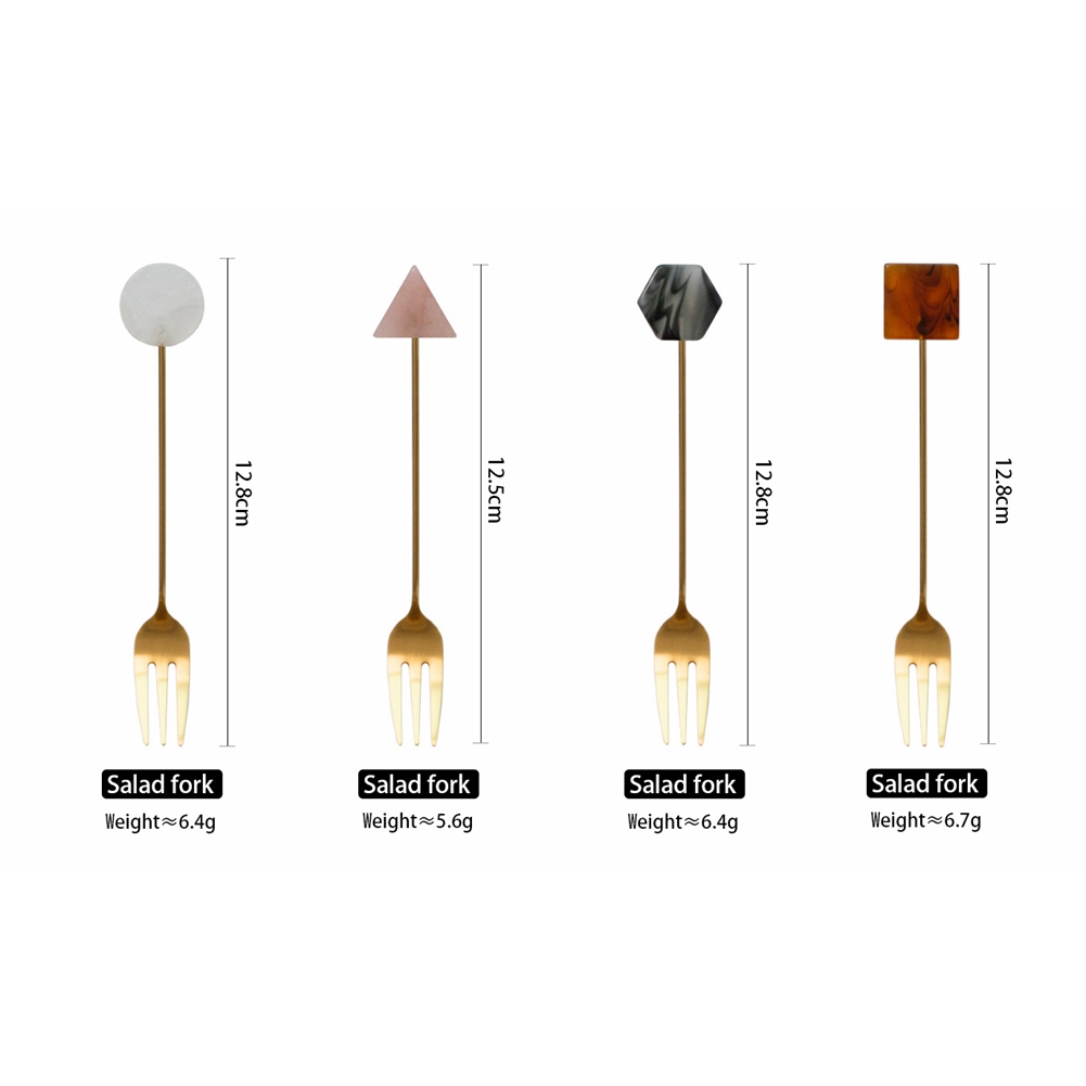 Juego de cucharas pequeñas de  - Gold Cutlery Flatware reseña y precio