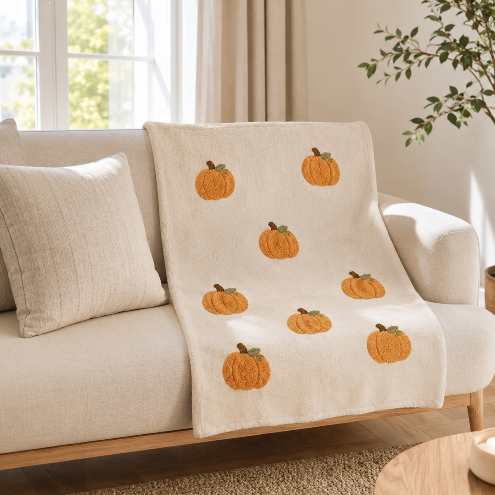 Manta Suave de Calabaza, Manta - Cashmere Throw Blanket reseña y precio