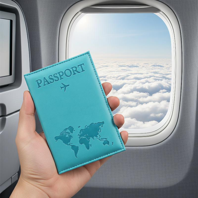 Porta pasaportes de cuero PU,  - Leather Passport Cover reseña y precio