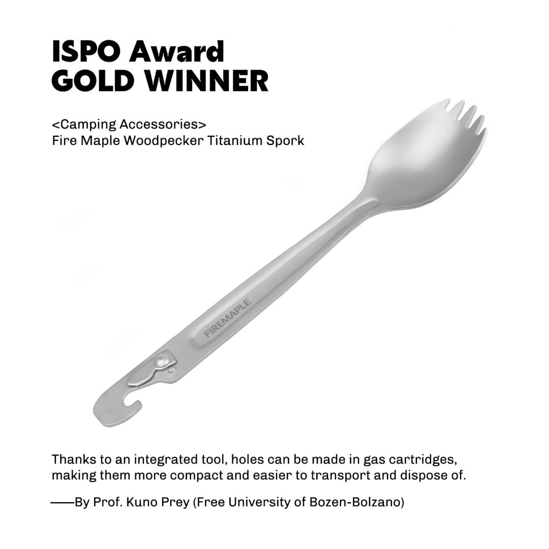 Fire Maple-cubiertos de titani - Gold Cutlery Flatware reseña y precio